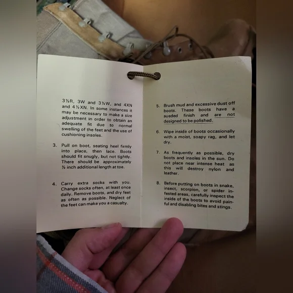 Belleville Combat Boots Hot Weather Type II Tan Suede Size 14N New with box - Picture 9 of 13